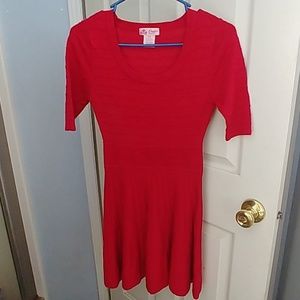 Candies deep red dress